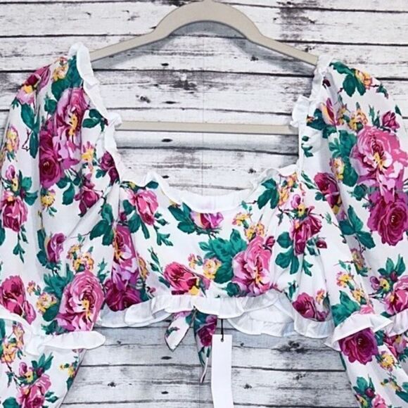 For Love & Lemons Imogen Crop Top - Picture 4 of 11